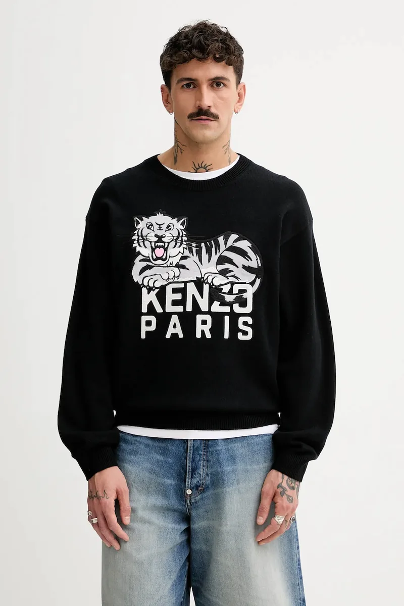 Μάλλινο πουλόβερ Kenzo Happy Tiger