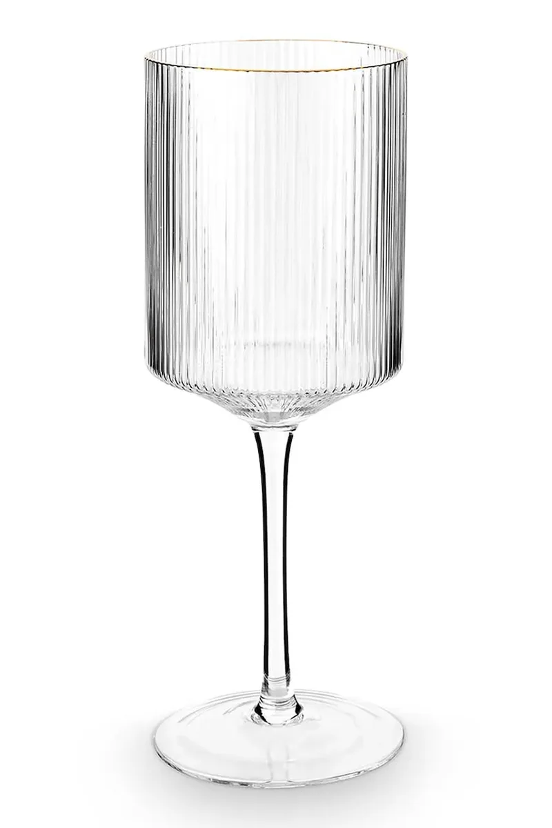 Ποτήρι κρασιού vtwonen Χρυσό Rim 400 ml