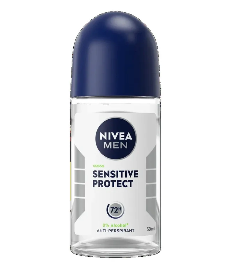 Nivea Men Sensitive Protect 72h Anti-Perspirant Roll-On (50ml)