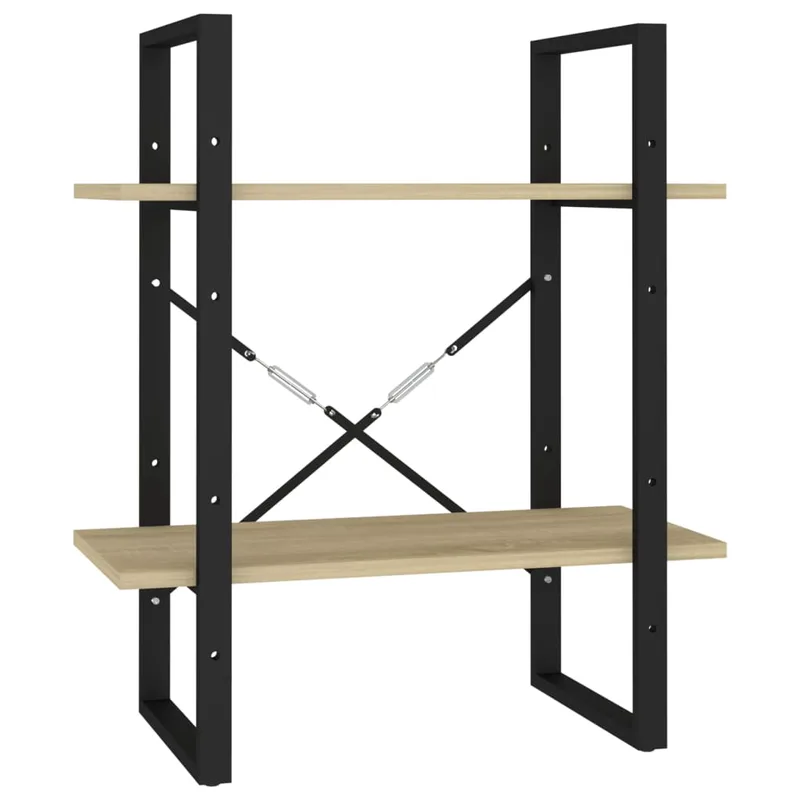 vidaXL Ξ’ΞΉΞ²Ξ»ΞΉΞΏΞΈΞ®ΞΊΞ· ΞΌΞµ 2 Ξ΅Ξ¬Ο†ΞΉΞ± Sonoma Ξ”Ο�Ο…Ο‚ 60 x 30 x 70 ΞµΞΊ. Ξ•Ο€ΞµΞΎ. Ξ�Ο�Ξ»ΞΏ