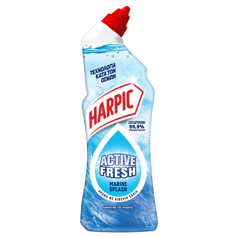 Harpic Υγρό Καθαριστικό Λεκάνης Θαλάσσια Φρεσκάδα 750ml
