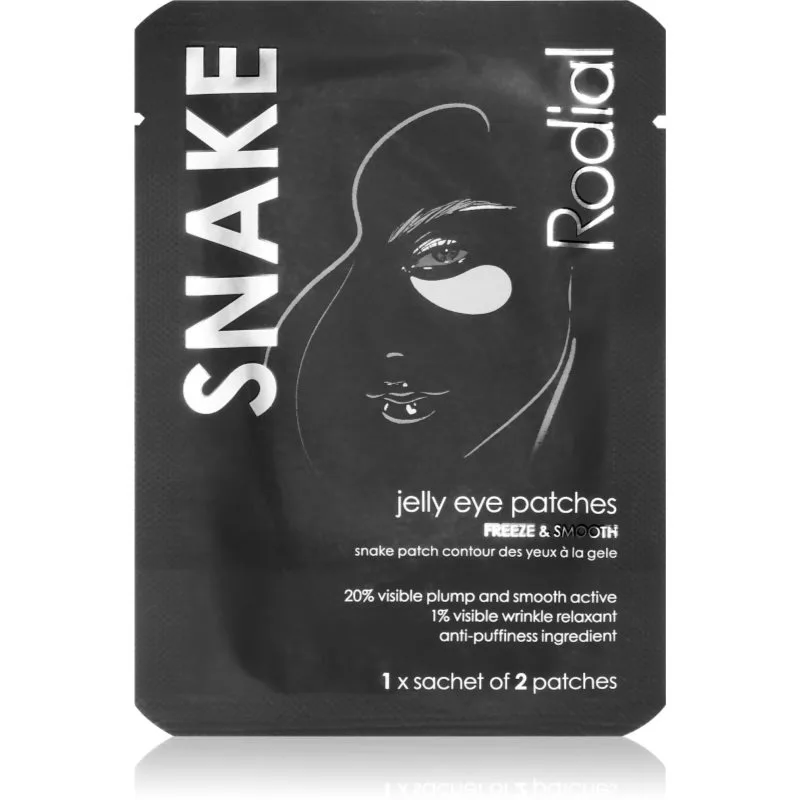 Rodial Snake Jelly Eye Patches μάσκα υδρογέλης για γύρω από τα μάτια 2 τμχ