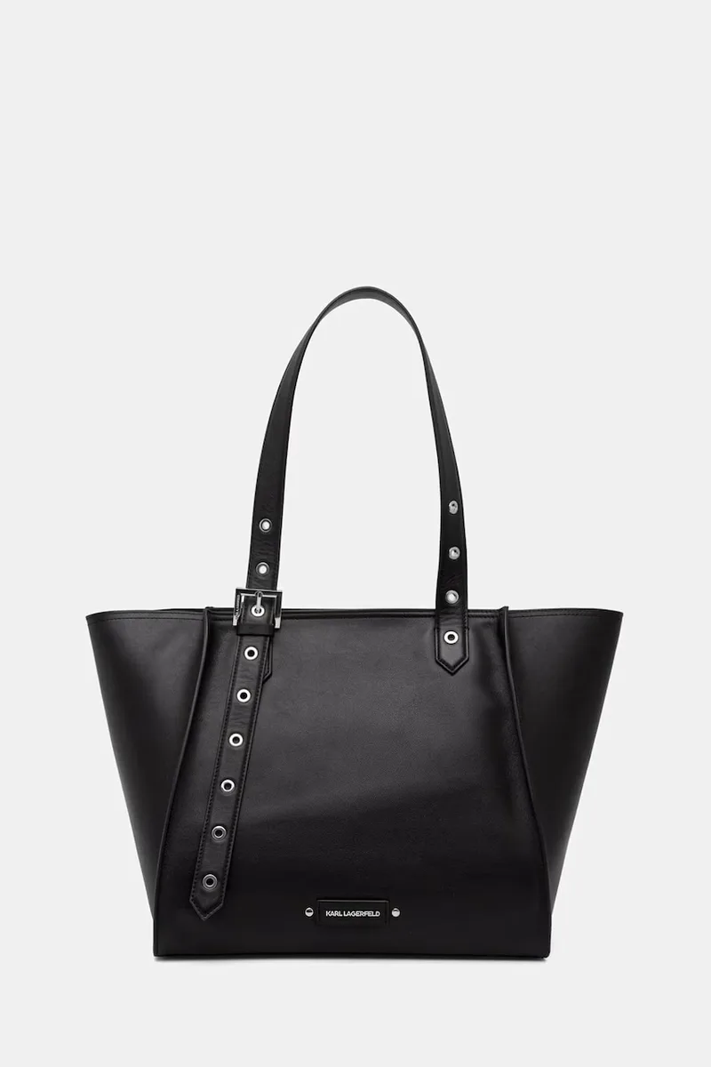 Karl Lagerfeld shopper γυναικεία δερμάτινη K/EYELETS
