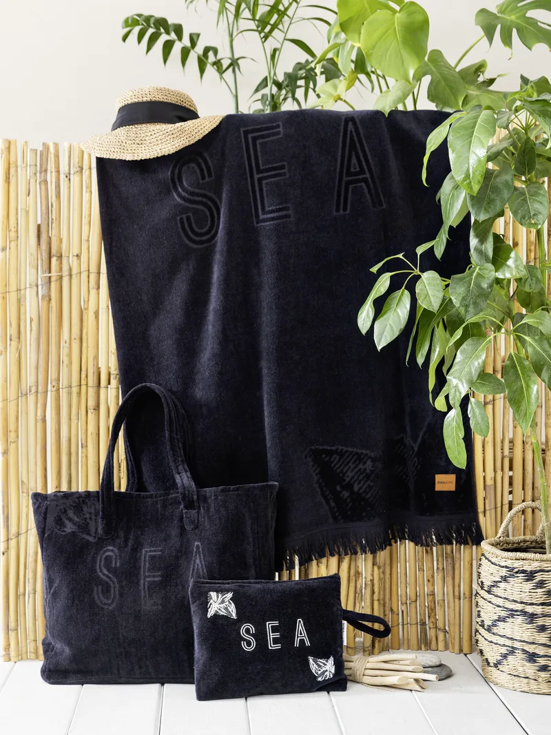 Πετσέτα Θαλάσσης Nima Sea Serene Jacquard 90x160