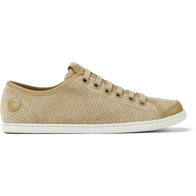 CAMPER Uno - Sneakers Για Γυναικεία - Μπεζ, Μέγεθος 38, Smooth leather