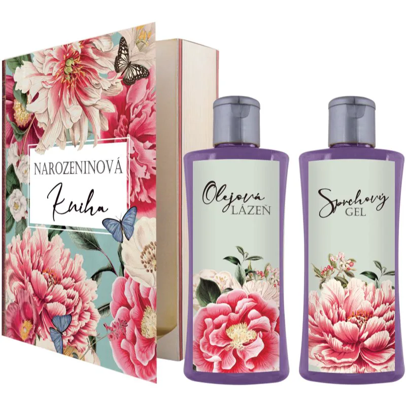 Bohemia Gifts & Cosmetics Book For Birthday σετ δώρου στη μπανιέρα