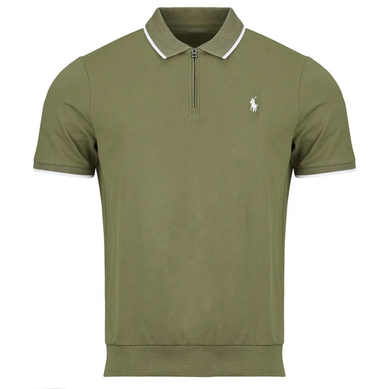 Πόλο με κοντά μανίκια Polo Ralph Lauren POLO STRETCH COL ZIPPE
