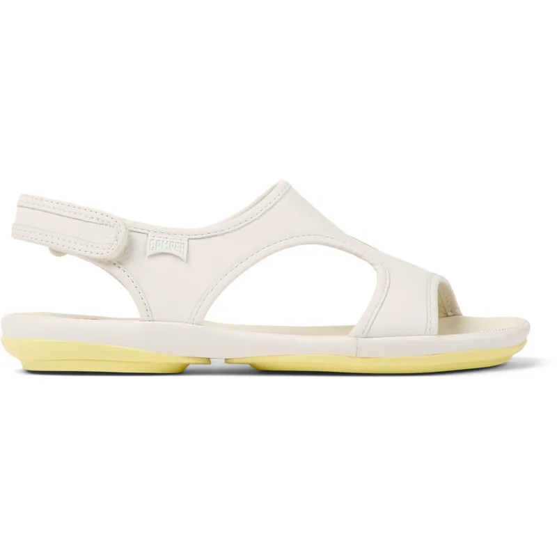 CAMPER Right - Πέδιλα Για Γυναικεία - Λευκό, Μέγεθος 38, Smooth leather