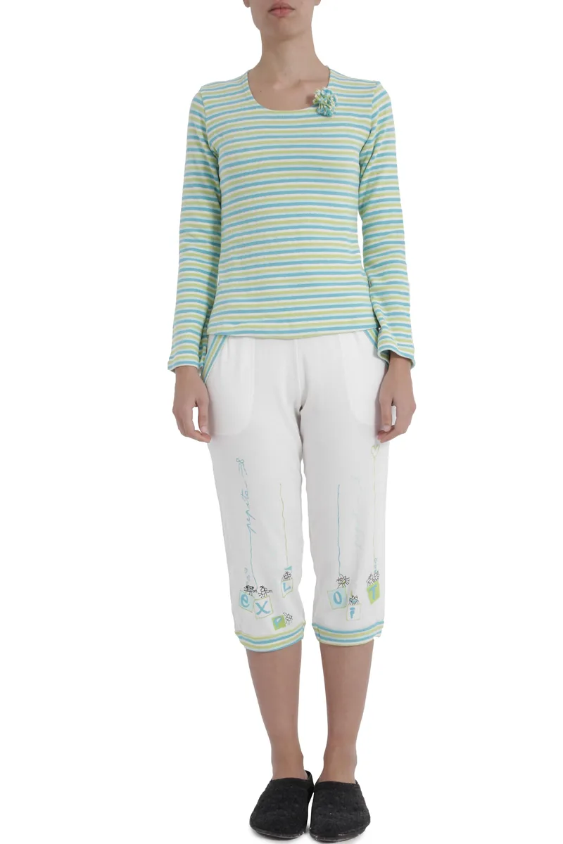 Πυτζάμα Pepita Sofy 1637-PANNA-MALIBU Γυναικείο