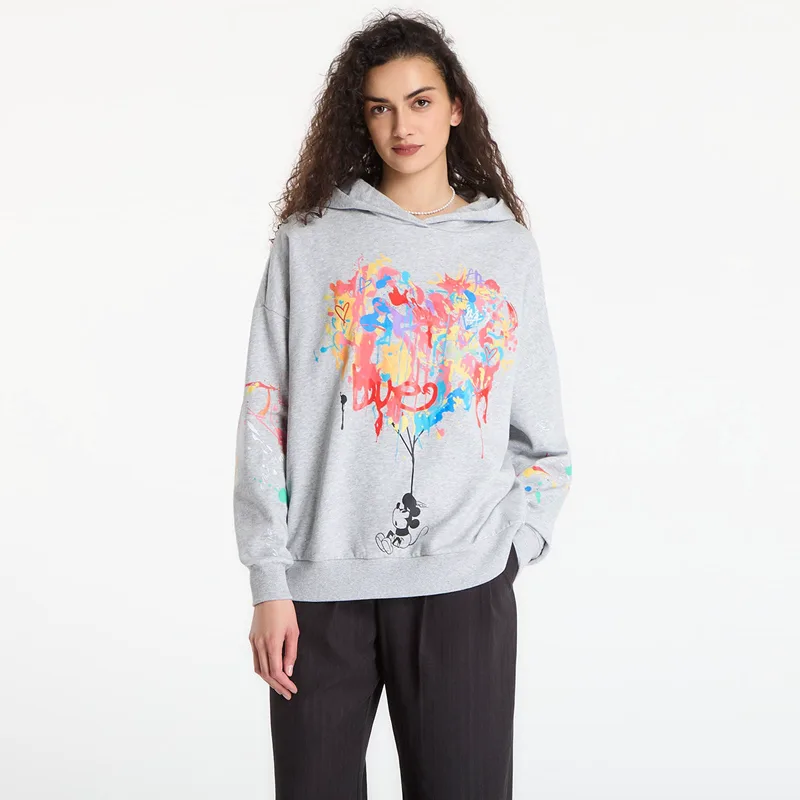 Φούτερ Desigual Sweat Cor Mickey Sweat Black S