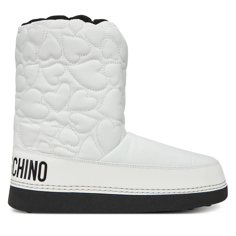 Μπότες Χιονιού LOVE MOSCHINO JA24202G1NISE10A Λευκό
