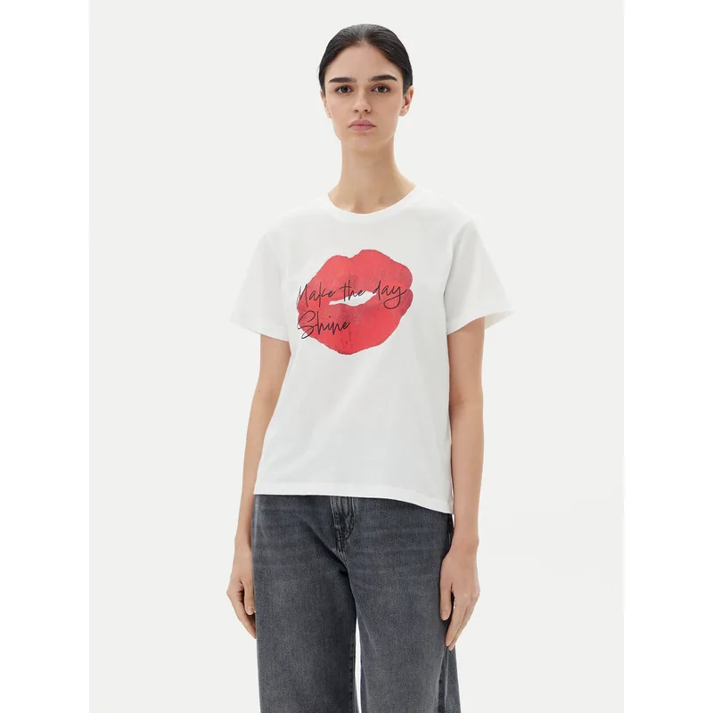 JDY T-Shirt Daisy 15348400 Λευκό Regular Fit