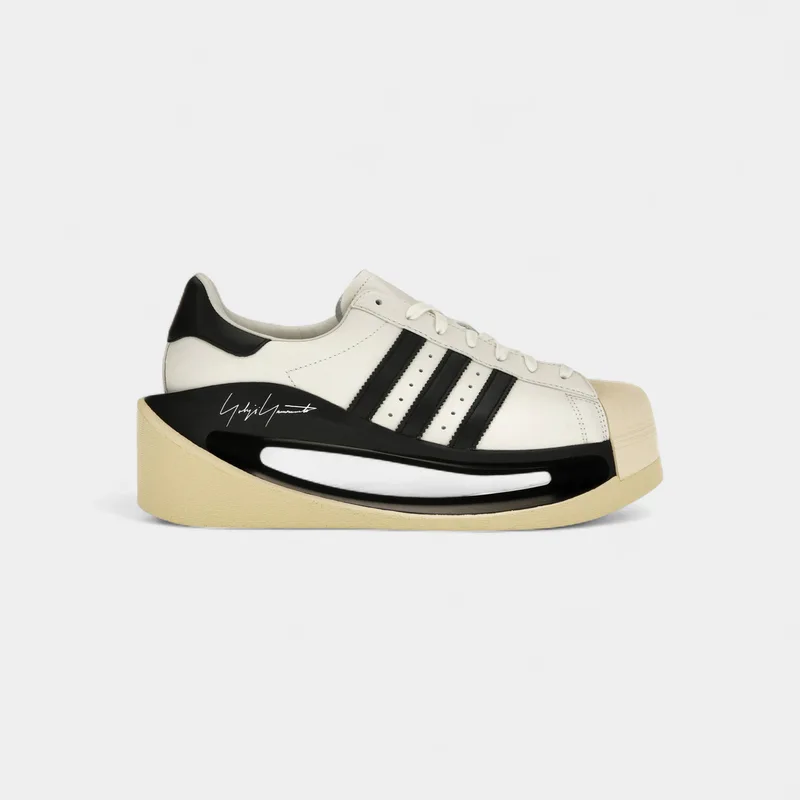Xαμηλά Sneakers adidas Y-3 Gendo Superstar Off White Black