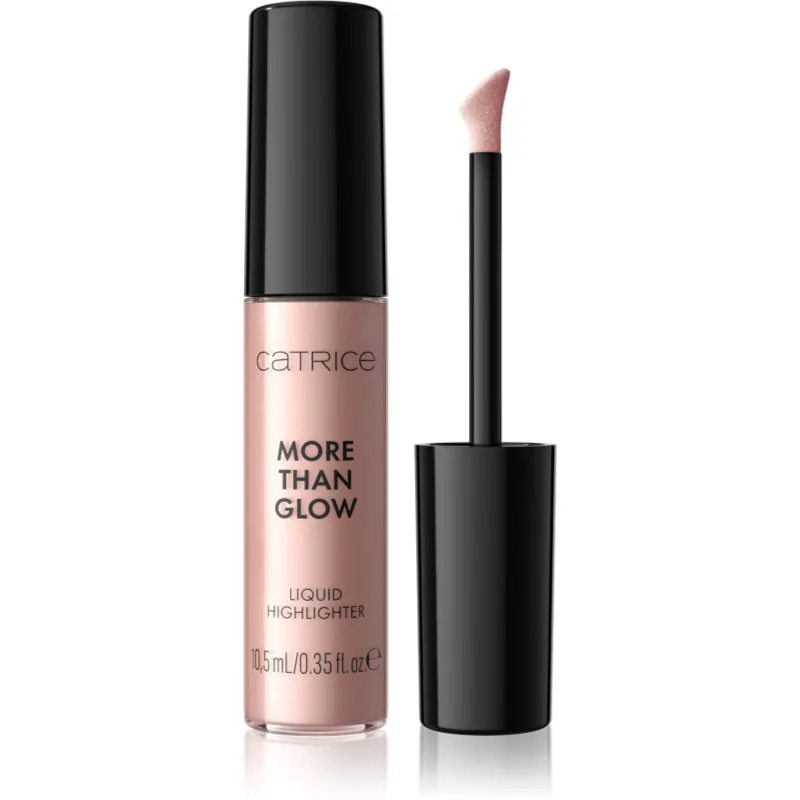 Catrice More Than Glow Liquid Highlighter υγρό λαμπρυντικό απόχρωση 020 Dewy Rose 10.5 ml