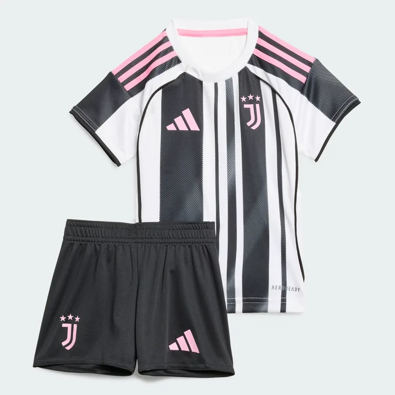 adidas Juventus 25/26 Home Βρεφικό Ποδοσφαιρική Στολή (9000246569_41996)