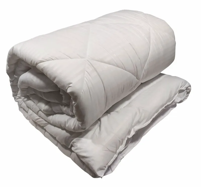 Πάπλωμα Microsatin Μονό 160x240εκ. Με Ρίγα 1cm Duvet Microsatin Line (Σετ 2 Τεμάχια) (Χρώμα: Λευκό) - OEM - 5201847007312-MSΜ