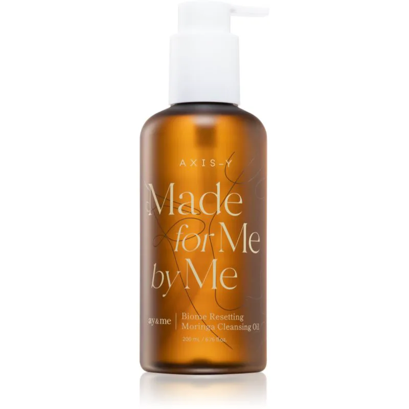 AXIS-Y Biome Resetting Moringa Cleansing Oil λάδι για βαθύ καθαρισμό για λαμπρή επιδερμίδα 200 ml