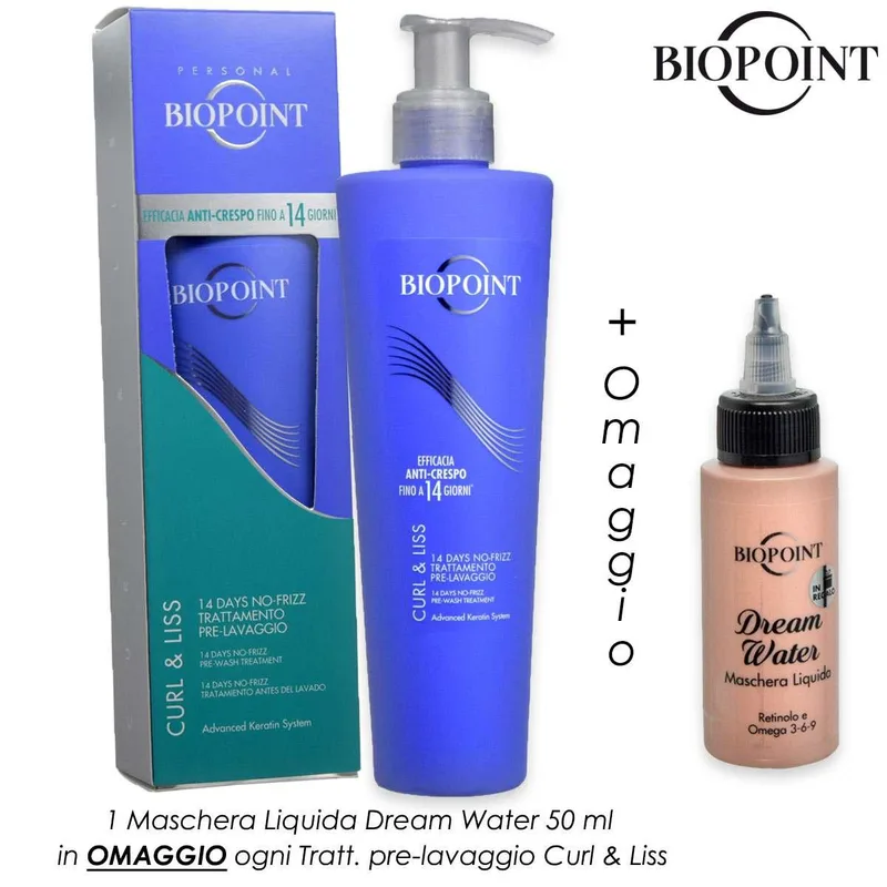 Biopoint miracle liss anti frizz shampoo 200 ml