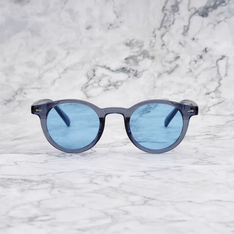 JAMES Tinted Sunglasses | Blue | Blue Shades | Explicit Poets Sunglasses