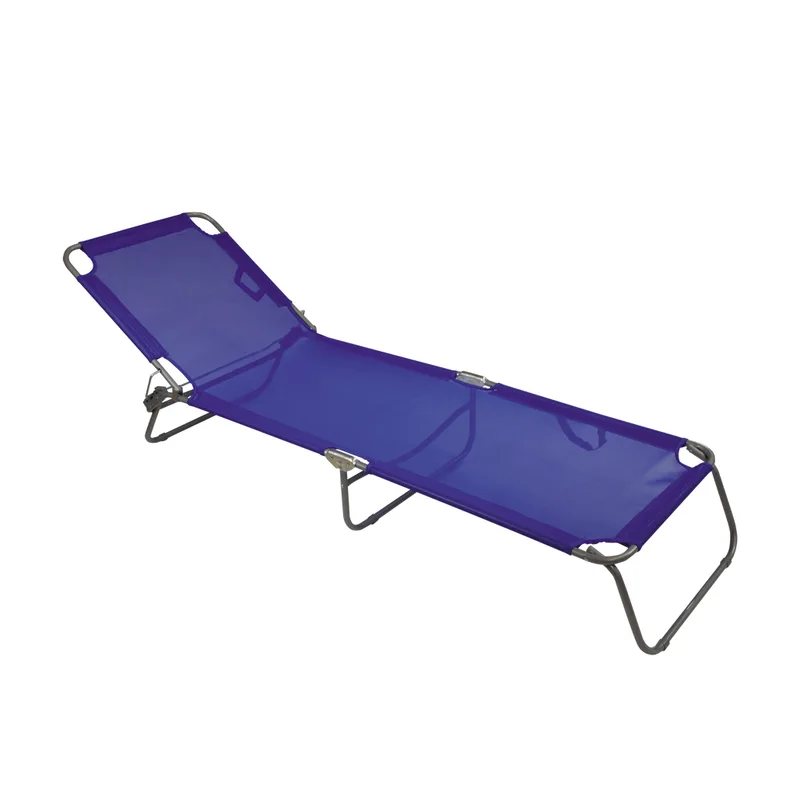 Ξαπλώστρα Παραλίας Summer Club Φ22mm 190x60x35 Εκρού 450g 19352
