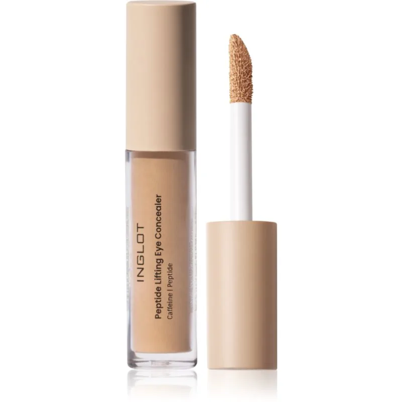 Inglot Peptide Lifting Eye Concealer υγρό κονσίλερ απόχρωση 204 Medium Μπεζ 4.6 ml