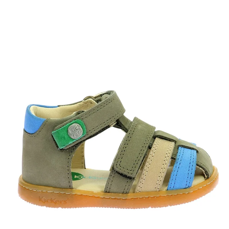 KICKERS Kick Pod Παπουτσοπέδιλο 20-25 - ΧΑΚΙ - KC1217840/15