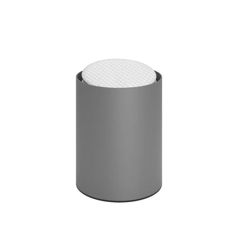 Ποτηροθήκη Ανοξείδωτη Matt Concrete Grey 8x10εκ. Pam & Co 93-163 (Υλικό: Ανοξείδωτο, Χρώμα: Γκρι) - Pam & Co - 93-163