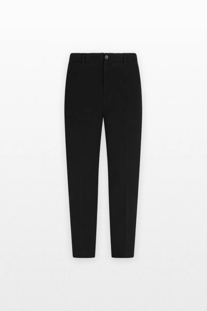 BRIGLIA Ανδρικό Μαύρο Trousers with Welt Pocket
