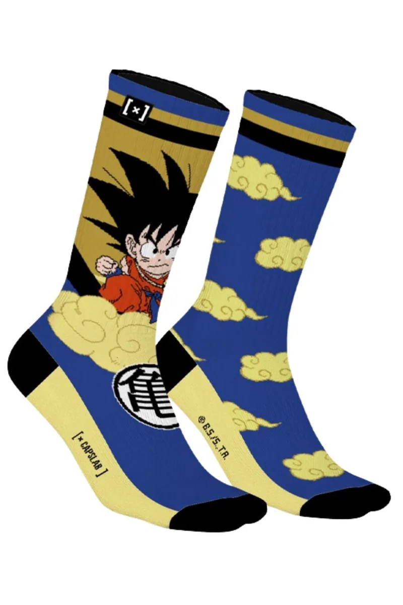 CAPSLAB Κάλτσες DRAGON BALL x CAPSLAB-CL/DB/1/SCS/GOK - MULTI-CL/DB/1/SCS/GOK-MULTI