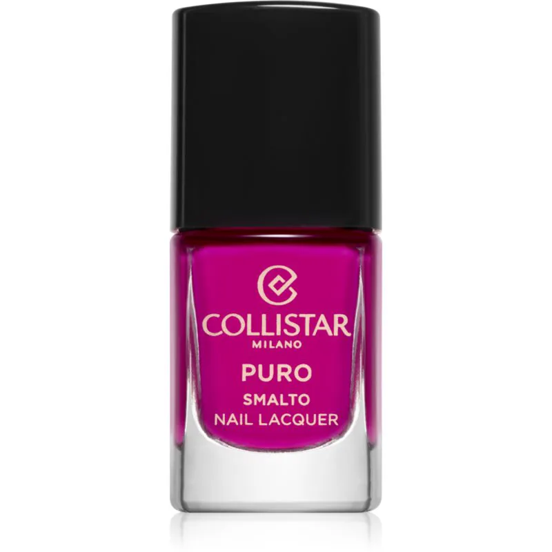 Collistar Puro Long-Lasting Nail Lacquer βερνίκι νυχιών μακράς διαρκείας απόχρωση 551 Fucsia 10 ml