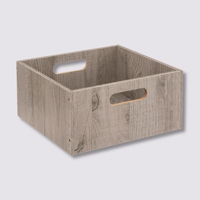 Κουτί Αποθήκευσης (31x31x15) F-V Wooden Grey 181267A