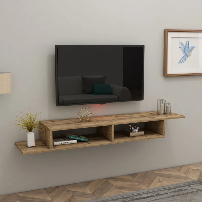 Βάση Τηλεόρασης Muson - Atlantic Pine 550Arn2196 (120x18,2x29,6)
