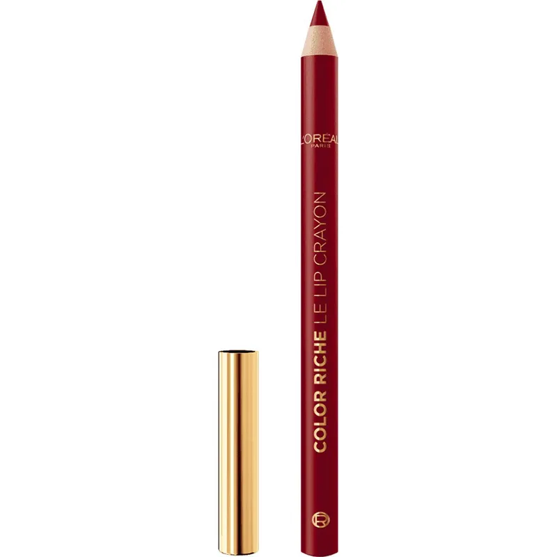 L'Oreal Paris Color Riche Le Lip Crayon Μολύβι Χειλιών που Αναδεικνύει τις Καμπύλες & Τονίζει το Περίγραμμα 1 Τεμάχιο - 1990 Le Bordeaux