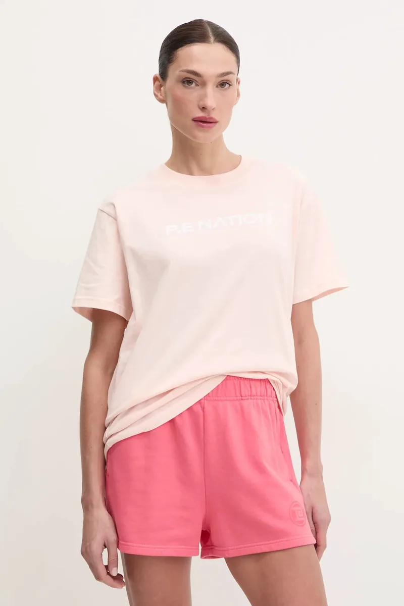 Βαμβακερό μπλουζάκι P.E Nation Aero SS Tee