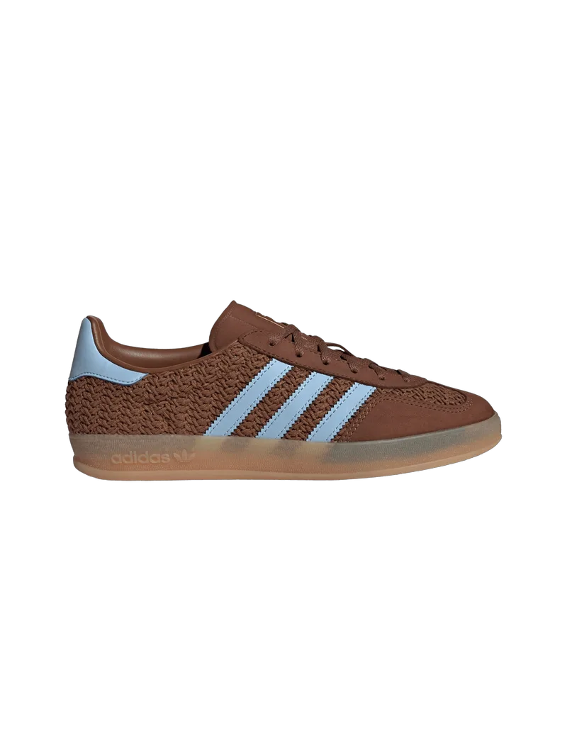 adidas Gazelle Indoor Preloved Brown Clear Sky Gum Women's JS1417 MBS