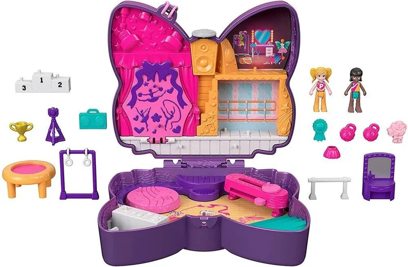 PLAYSET POLLY POCKET MINI-Ο ΚΟΣΜΟΣ ΤΗΣ (HCG17)
