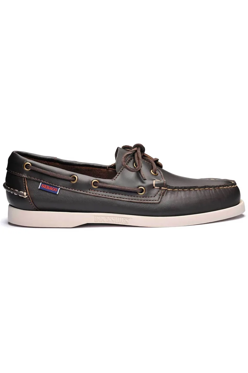 Sebago® ανδρικά boat παπούτσια "Docksides Portland" - L7000H00-901R Καφέ