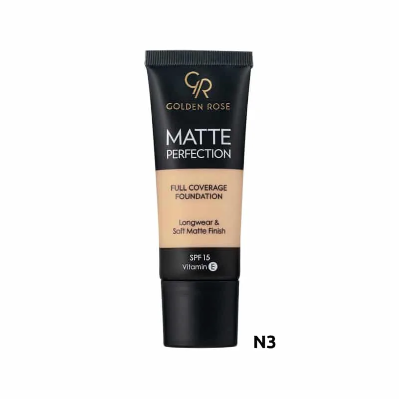 Golden Rose Matte Perfection Foundation N3