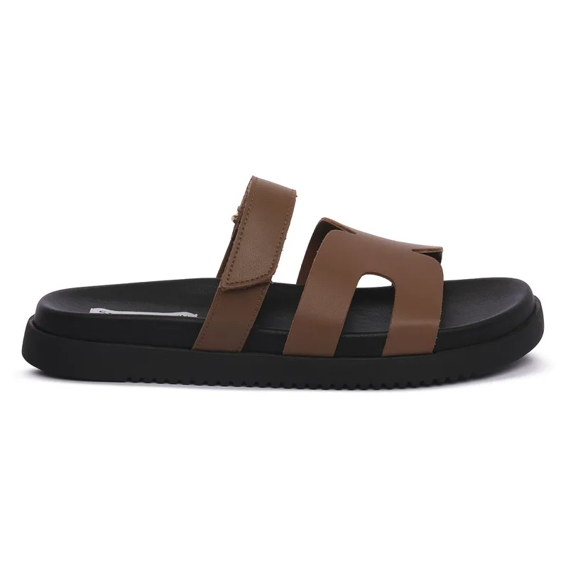 Σανδάλια χωρίς τακούνι Steve Madden COGNAC MISSILE ACTION