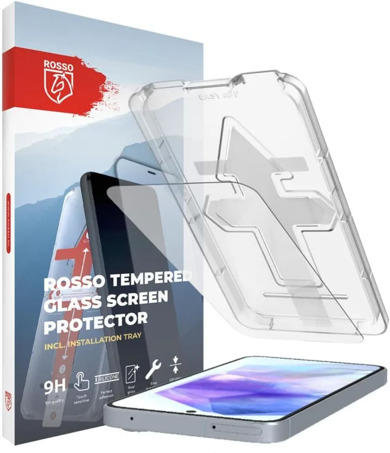 Αντιχαρακτικό Γυαλί Προστασίας Samsung Galaxy A55 - Κόκκινο Tempered Glass Οθόνης - Clear (8719246446412)