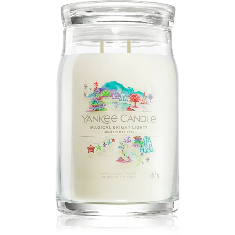 Yankee Candle Magical Bright Lights αρωματικό κερί Υπογραφή 567 γρ