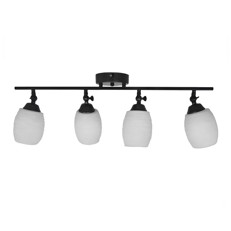 Σποτ Πολύφωτο Heronia Barrel Black/White 01-0393