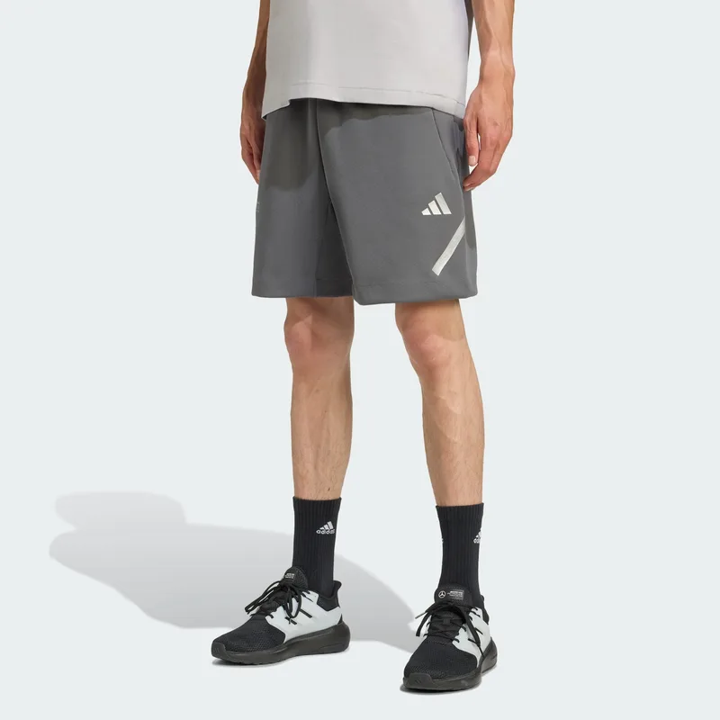 adidas ercedes - Amg Petronas Formula One Team Silver Ανδρική Βερμούδα (9000249373_66310)