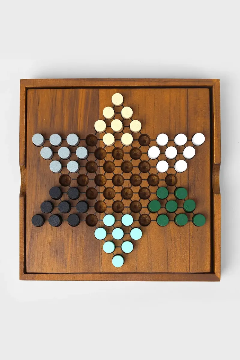 Επιτραπέζιο παιχνίδι - κινέζικο Luckies of London Chinese Checkers 14 x 26 cm