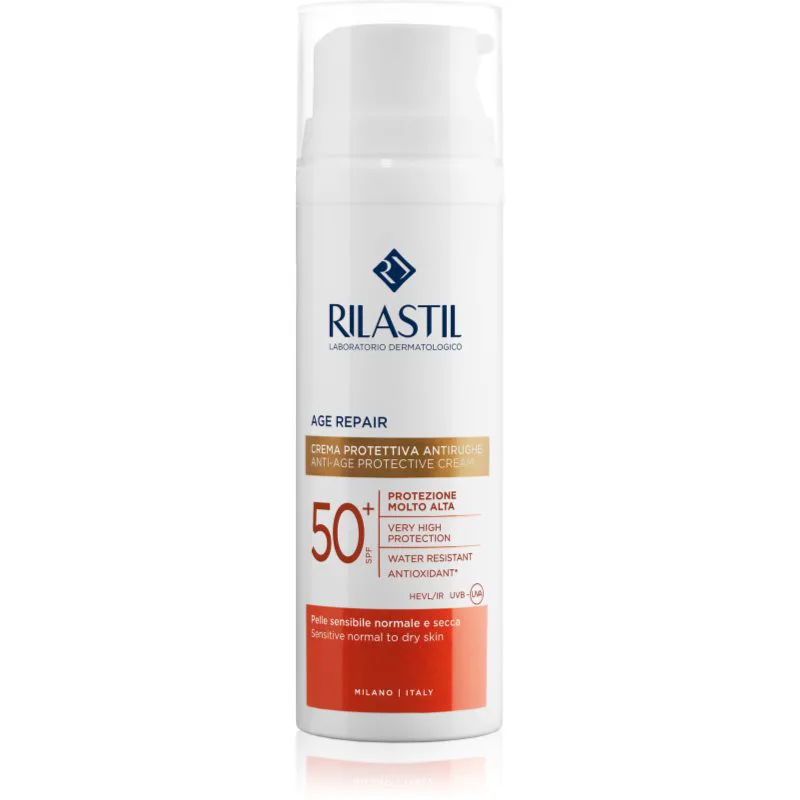 Rilastil Age Repair SPF 50+ προστατευτική κρέμα προσώπου SPF 50+ 50 ml
