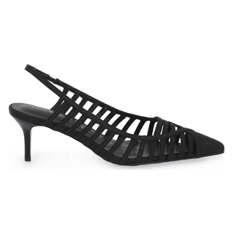 Γόβες Laura Biagiotti GLITTER BLACK