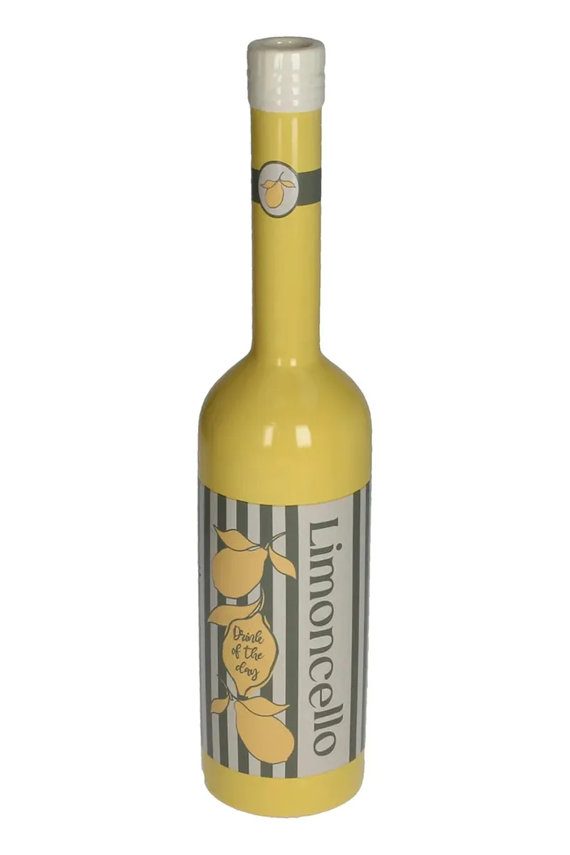 Διακοσμητικό βάζο home & lifestyle Limoncello 35 x 7,5 x 7,5 cm