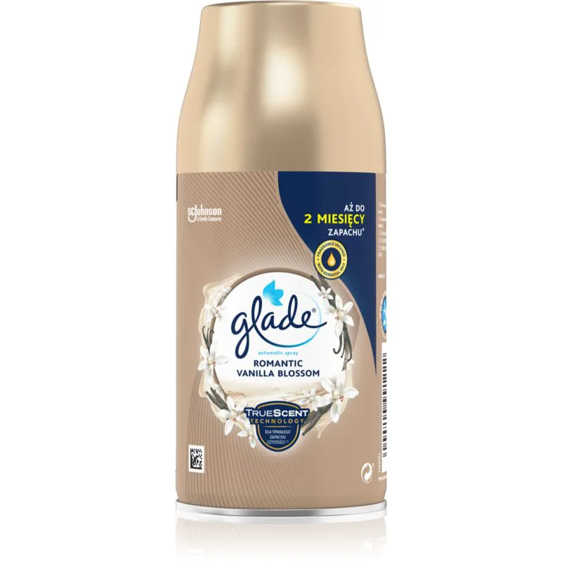 GLADE Romantic Vanilla Blossom αυτόματο αποσμητικό χώρου ανταλλακτικό 269 ml