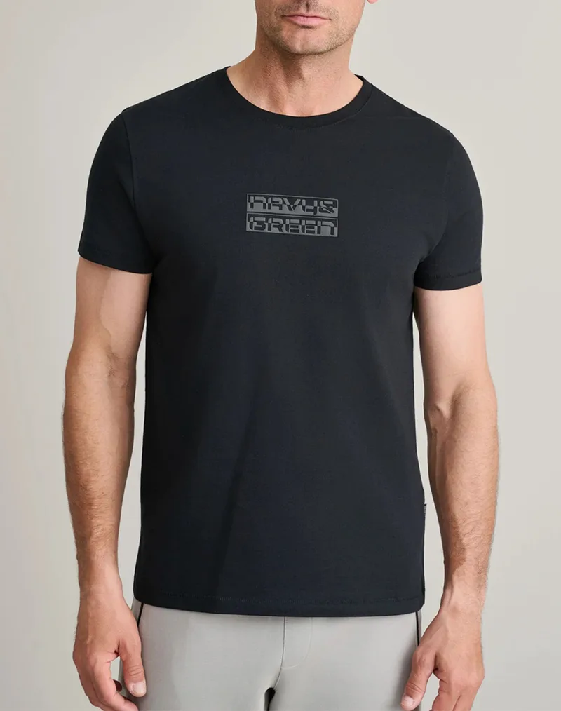 NAVY&GREEN ΜΠΛΟΥΖΑ ΛΑΙΜΟΚΟΨΗ 24TU.346/8R-BLACK Black