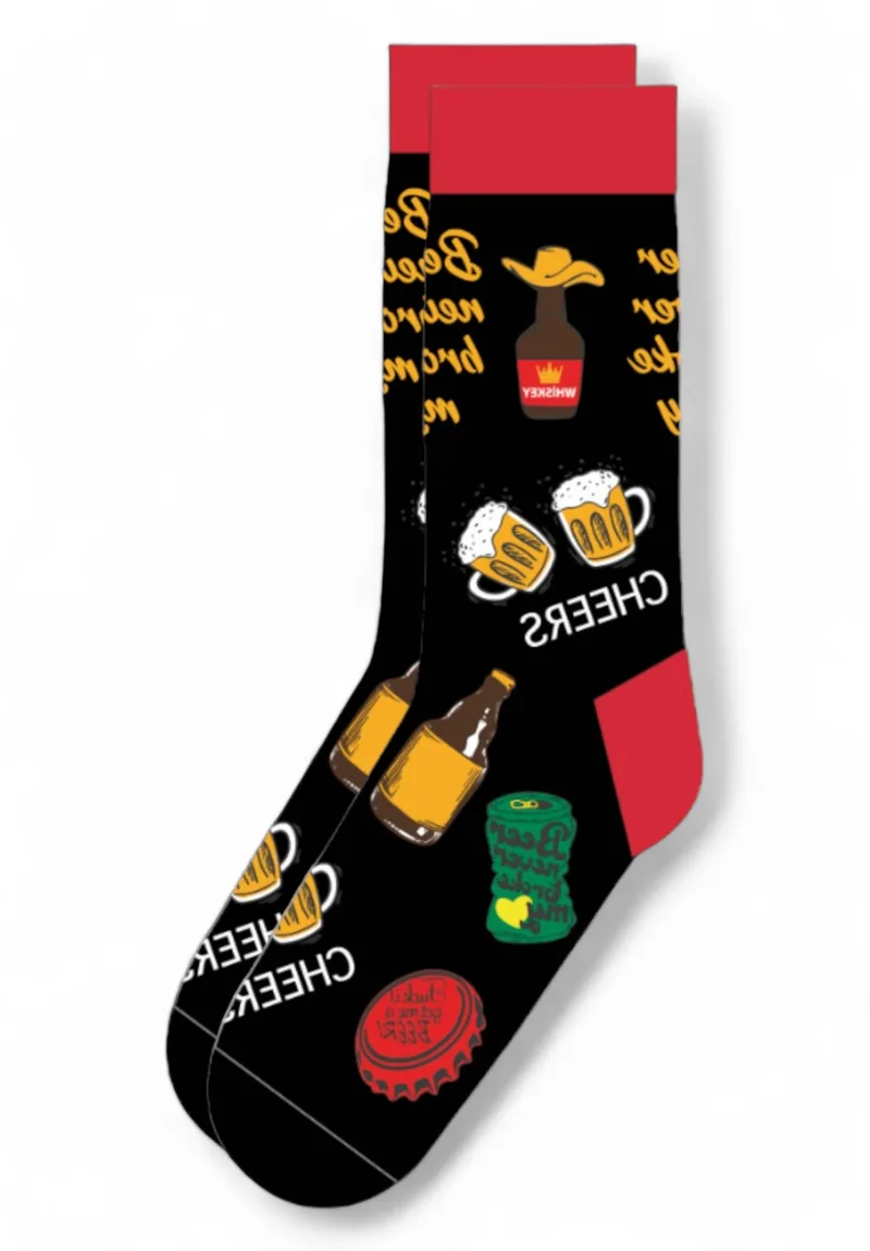 Κάλτσες ανδρικές Love Beer Soma Black SS17624-Μαύρο